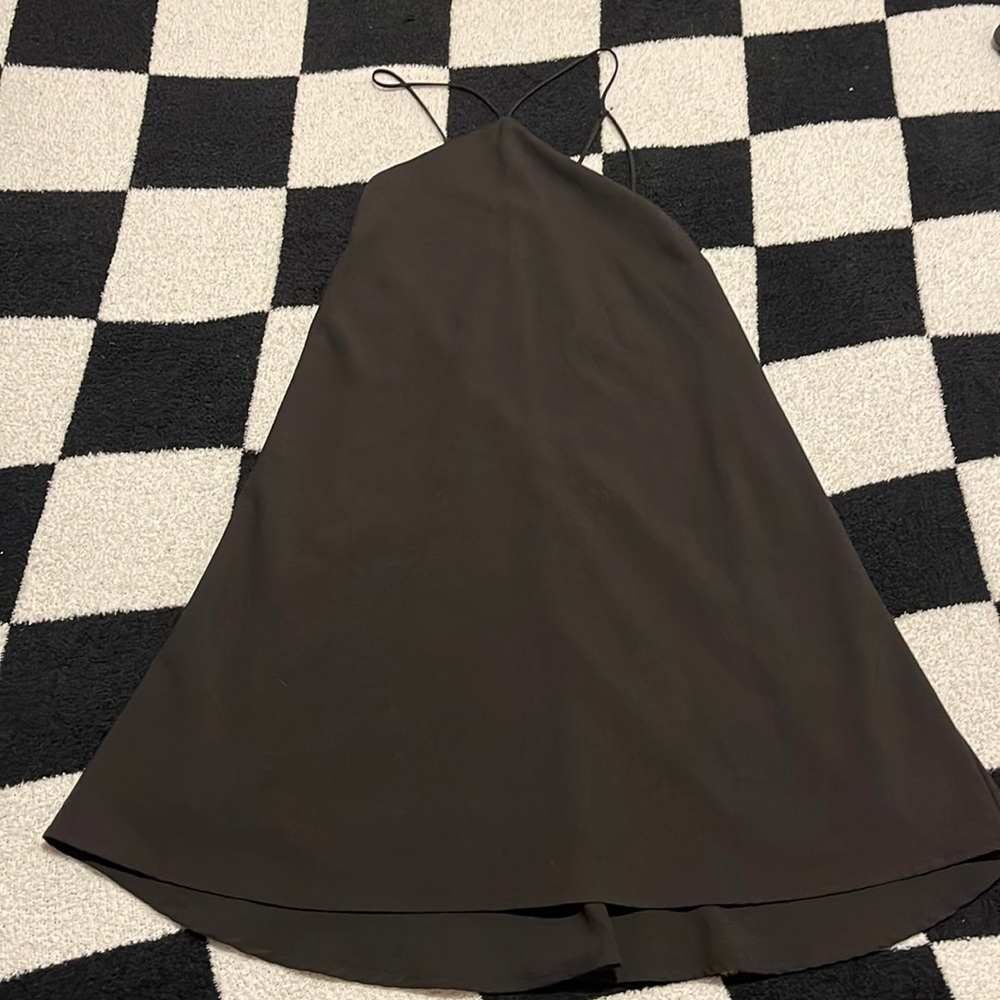 Little black strapless dress